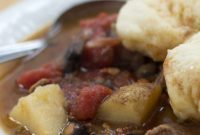 Hearty Beef Stew with Fluffy Dumplings