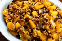 Caramelized Pecan Butternut Squash