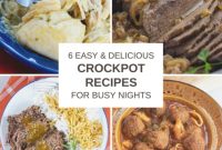 Dinner Solved 6 Effortless Crockpot Recipes for Busy Evenings