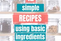 Effortless Cooking with Pantry Basics