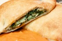 Quick Spinach Calzones