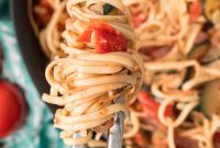 Spiralized Zucchini Linguine
