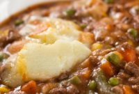 Hearty Italian Beef Pie