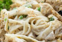 Effortless Chicken Fettuccine Bake