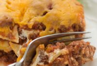 Stacked Italian Beef Bake