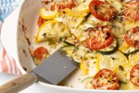 Garden Fresh Tomato and Squash Bake