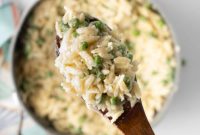Creamy Orzo Alfredo
