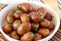 Simple Buttered Red Potatoes