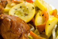 Garlic-Kissed Squash and Pepper Stir-Fry