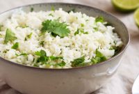 Zesty Cilantro Lime Rice