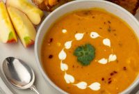 Golden Ginger Sweet Potato Carrot Soup