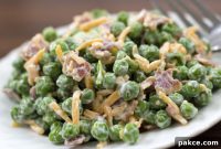 Vibrant Seven Layer Pea Salad