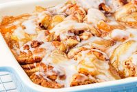 Easy Two Ingredient Apple Cinnamon Roll Bake