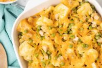 Creamy Turkey Tortellini Bake