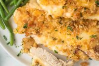 Baked Swiss Chicken with White Wine