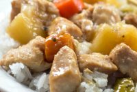 Effortless Slow Cooker Sweet & Sour Chicken