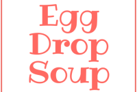 Golden Egg Swirl Broth