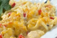 Creamy Chicken & Noodle Casserole