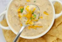 30-Minute Stovetop Creamy White Chicken Chili