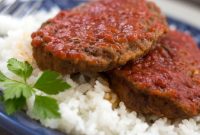 Melted Swiss Oven Burgers