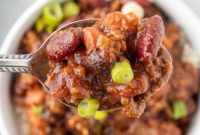 30-Minute BBQ Beef and Beans