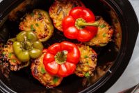 Zesty Cheesy Southwestern Stuffed Peppers
