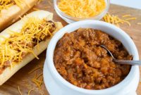 Diner Style Hot Dog Chili