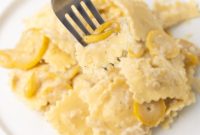 20-Minute Velvety Summer Squash Ravioli