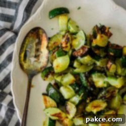 Flavorful Sides 24 roasted garlic zucchini