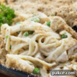 Effortless Chicken Fettuccine Bake 3 Chicken Fettuccine Casserole