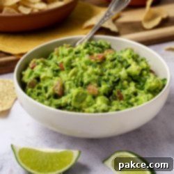 Effortless Homemade Guacamole Guide 6 easy homemade guacamole in a bowl