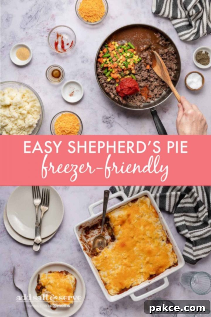 Freeze and Feast Shepherds Pie 11 Easy Shepherd's Pie (Freezer friendly)