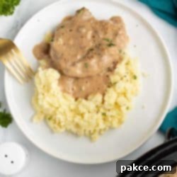 Slow Cooker Creamy Mushroom Cube Steak 9 Cube steak with mushroom soup gravy served over mashed potatoes.