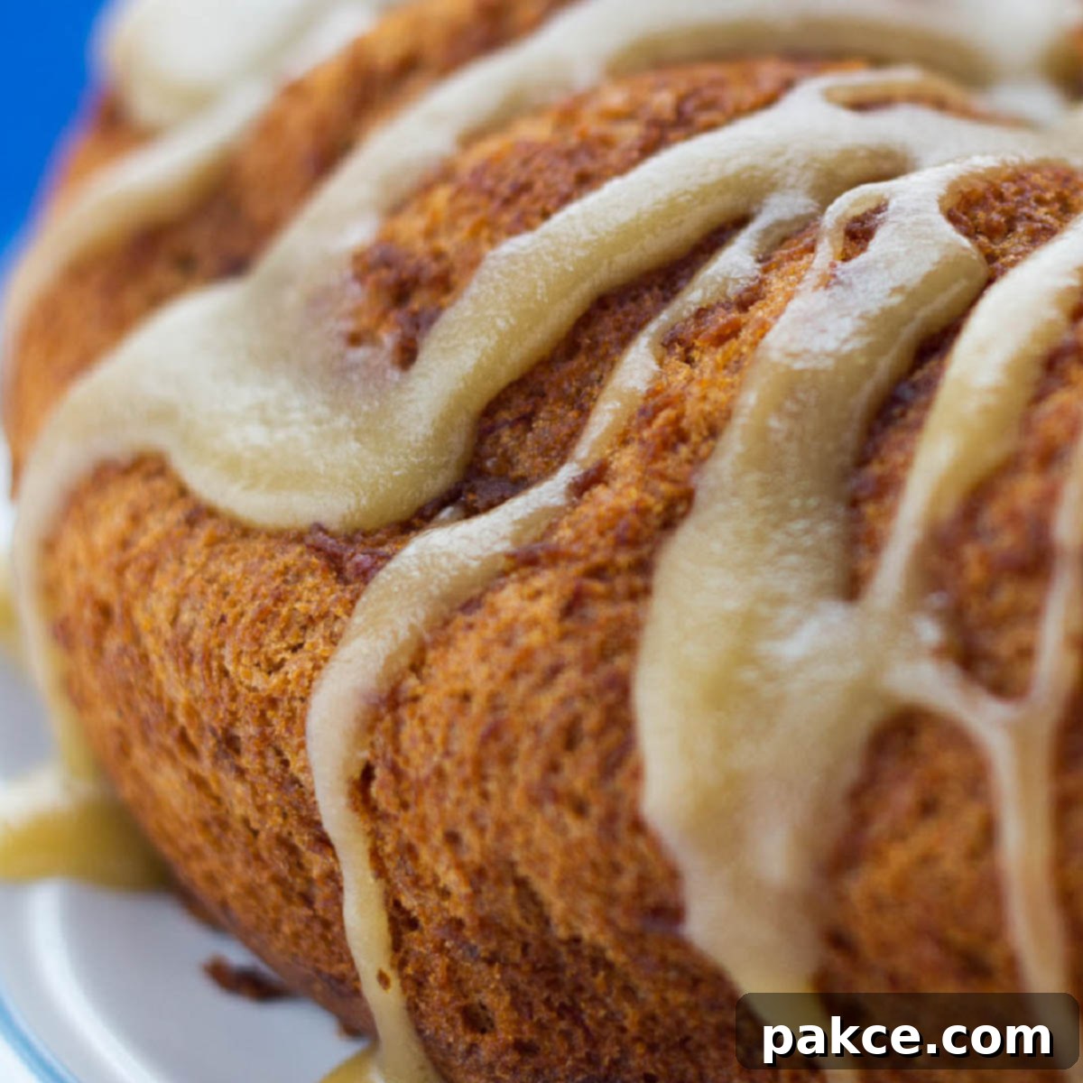 Delicious Spice Bundt Cake with golden caramel glaze, perfect for fall and winter